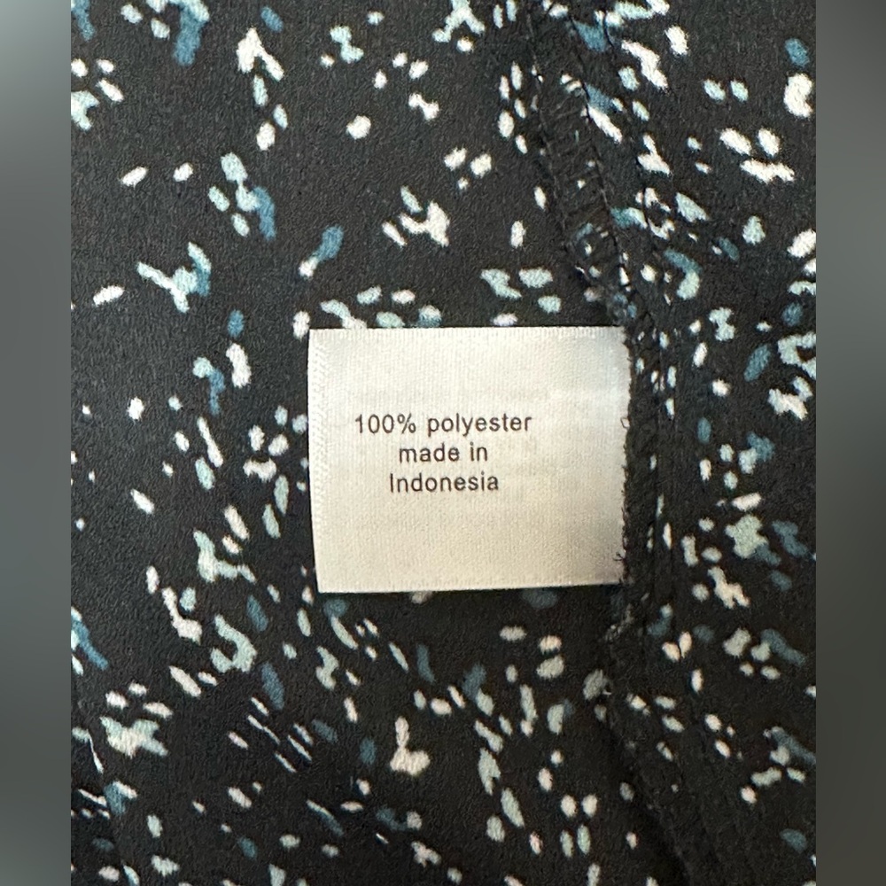 Lane Bryant Black and Blue Midi Dress - Picture 6 of 13
